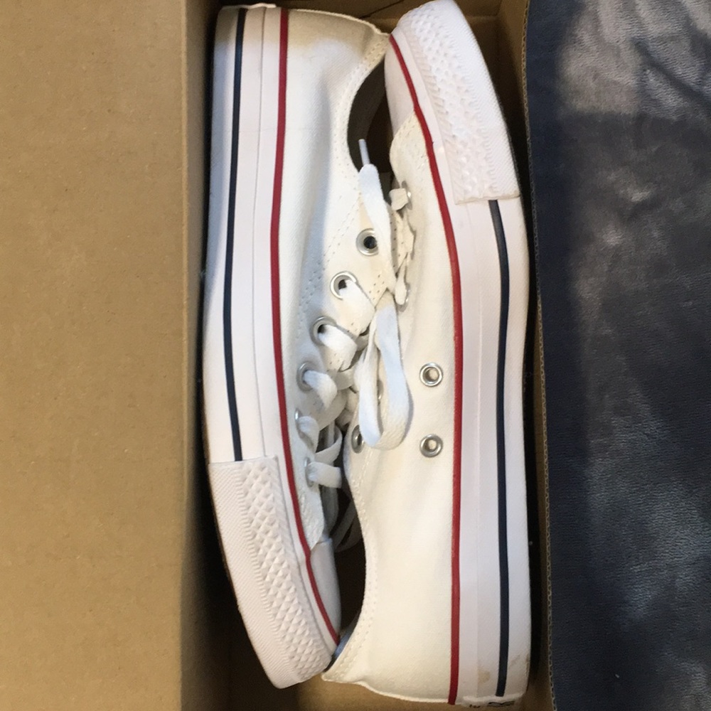 Converse All Star Low Top White Size 9